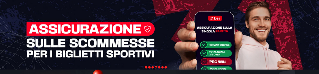 31Bet Assicurazione sulle scommesse sportive